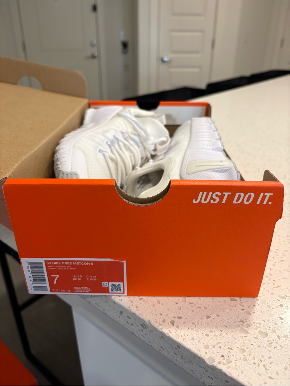 Nike Kids White Athletic Sneakers